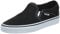 Vans Damen Asher Sneaker, Canvas Black White, 38.5 EU