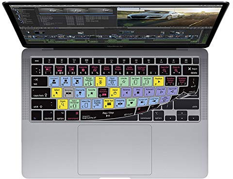 Final Cut Pro Tastatur-Abdeckung für MacBook Air – 13 Zoll (2020+) – KB Covers