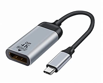 NFHK USB-C Type C to Displayport Monitor DP Cable Adapter 4K 2K 60hz for Tablet & Phone & Laptop