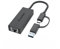 WAVLINK Adaptateur USB-C et USB-A vers 2,5 Gigabit Ethernet, Compact & Portable 2-en-1 USB 3.2 Type-A/Type-C vers 2500Mbps RJ45 Convertisseur LAN, Compatible pour Microsoft Windows, Mac OS, iPadOS