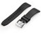 CRAFTER BLUE UX03 Uhrenarmband mit geradem Ende, Gummi, Ersatz für alle Uhren mit 22 mm Breite, Schwarz