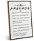 ARTFAVES® Wandbild Holzschild mit Spruch - ECHTE FREUNDE KENNEN SICH IN UND AUSWENDIG - Türschild Retro Vintage Deko Bild Geschenk - Freundschaft