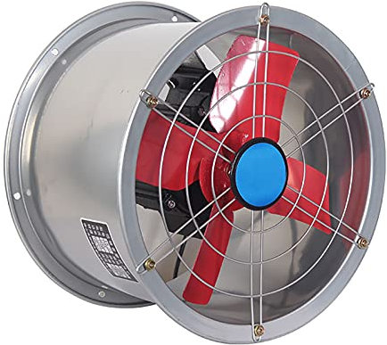 lkpqdwqz 16 inch Exhaust Fan Explosion Proof Inline Duct Fan Blower for Extraction Ventilation for Grow Tents Hydroponics Industrial Residential Basement Home Workshops Bathroom (Color : B) (A) (A)