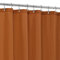 ALYVIA SPRING Extra langer Stoff-Duschvorhang, wasserdicht, 182,9 x 213,4 cm, weich und leicht, XL-Duschvorhang mit 3 Magneten, maschinenwaschbar, 183 x 213 cm, Burnt Orange