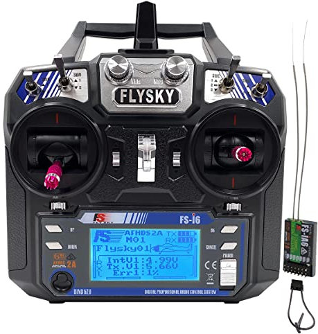 DTXMX Flysky FS-i6 2.4G 6ch RC Transmetteur et Récepteur iA6 Contrôleur Radio pour RC Hélicoptère Quadcopter FPV Drone
