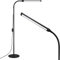 JCOTTON Lampadaire LED pour salon, lampe de cils pour extensions de cils, lampe de lecture sur pied, lampe de lecture sur pied à température de couleur personnalisée, lampe