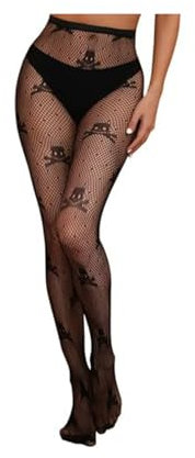 Mizijia Spinnennetz strumpfhose, Strumpfhose spinnennetz, Halloween strumpfhose, Schwarz Sexy Netzstrümpfe Strümpfe, für Damen Karnevals-party Halloween