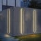 Mikeru 180CM Dimmbare Wandleuchten, Lange Außenwandleuchten Wandmontiertes 3000K/4500K/6000K IP65 Rechteckige Aussenleuchte mit Memory-Funktionen Lange Gartenleuchten für Veranda, Flur, Innenhof