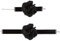 CRASPIRE Velvet Flower Choker Necklace & Bracelet Elegant Black Rose Floral Choker Y2K Jewelry Accessories Gifts for Party Anniversary Wedding Women Girls