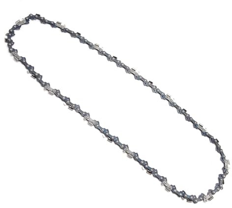 Ollanoos Cadena de motosierra de 51 cm, 72 eslabones de transmisión, paso LP de 3/8 pulgadas, calibre de 0.58 pulgadas, cadena de retroceso bajo de repuesto para Echo, Dolmar, Husqvarna, Jonsered,