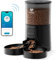 IMIPAW Futterautomat Katze WiFi 2.4G: APP-Steuerung Trockenfutterspender für 2 Kleine Hunde und Katzen 4L, Programmierbare Zeitschaltuhr, 1-10 Mahlzeiten pro Tag, Trockenmittelbeutel
