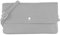 modamoda de - T257 - Echtleder Umhängetasche Small made in Italy, Farbe:Telegrau