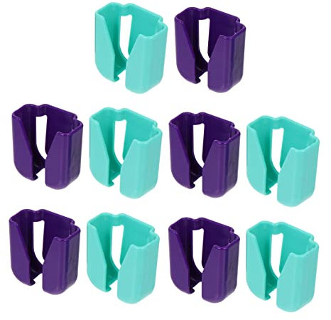 iplusmile 10 Stück Stethoskop Gürtelclips Aus Langlebigem Material Praktische Befestigungshalter in Standardgröße Sichere Stethoskop Zubehörclips Für Medizinisches Personal