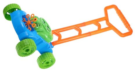KOMBIUDA Automatisches Seifenblasen-Spielzeug Für Draußen Seifenblasen-rasenmäher Schiebespielzeug Sicheres Robustes Material