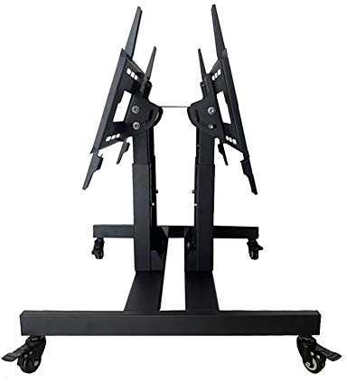 TV Bracket Mount TV Rack Mobile Floor Stand Advertising Screen Conference Cart With Wheels Universal