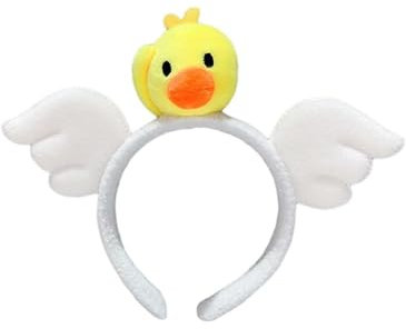 Entzückende Enten-Kopfbedeckung, Abschlussball, Geburtstag, Haarbänder, Kopfbedeckung, Cartoon-Ente, Cartoon-Flügel, Haar-Kopfschmuck