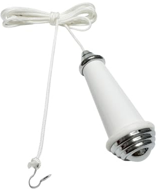Ziehen Sie Kordellicht - Zugschnur-Lichtschalter Fürs Badezimmer Mit 150 Cm Langer Nylon-Zugschnur-Verlängerung, Badezimmer Licht Ziehen Kordelsteuerung | Lichtsteuerung Sie Mit 150 Cm Saite - C
