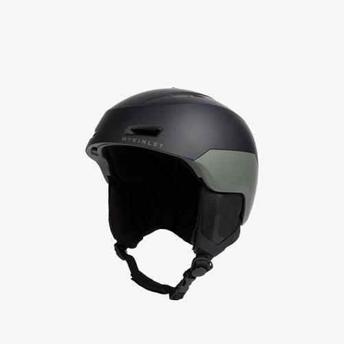 Mc Kinley Unisex Flyte Pro Skihelm, Black Night/Olive, M