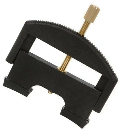 Precisions Dispositivo di posizionamento delle corde del violino con impugnatura seghettata, parte di ricambio per manutenzione e installazione del ponte, aiuto di ricambio per violino