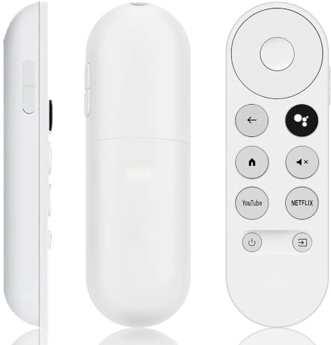 Telecommande Chromecast, Telecommande pour Chromecast Google TV | Google Chromecast TV pour Google Chromecast 4K Snow G9N9N/HD/Streaming Stick