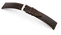 RIOS1931 RIO-70-07-19 Herrenuhr, Lederarmband, Braun, braun, Streifen