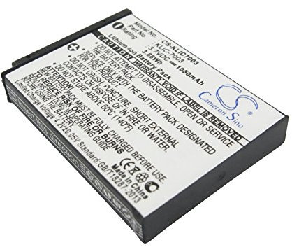 Battery for Kodak Easyshare V1003, 3.7V, 1050mAh, Li-ion