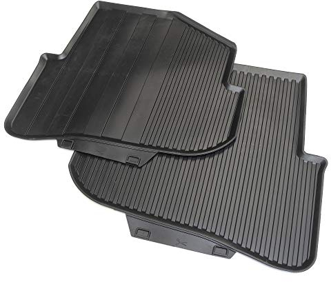 Audi 8X0061511041 Gummi Fußmatten Premium Allwettermatten 2X Gummimatten hinten, schwarz
