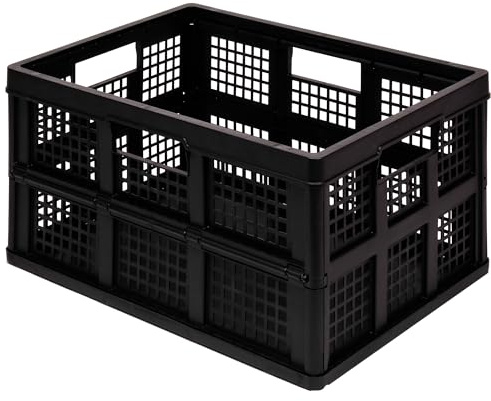 Really Useful Box Klappbox 45FBK black 45l (B x H x T) 390 x 280 x 570mm 1St.