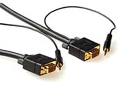 ACT VGA CAB HD15M/M + Audio 5.00M