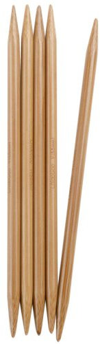 ChiaoGoo Stricknadeln aus Bambus, 15 cm, dunkle Patina Size-US-15-(10mm)