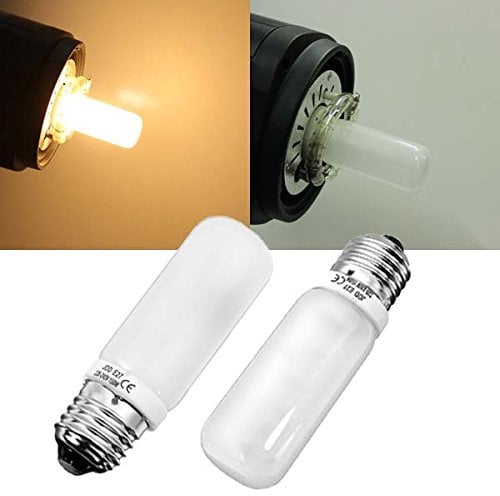MASUNN E27 150W Caldo Bianco Studio di Modellazione Stroboscopica Torcia Elettrica Lampadina 220V