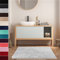 casa pura Badteppich Sky Soft - Flauschige, rutschfeste & Weiche Badematte | Bad & Duschvorleger für Badewanne Dusche & Toilette | Maschinenwaschbar & schnell trocknend | 80x150 cm - Silbergrau