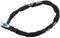 XLC Unisex – Erwachsene LO-C18 Kettenschloss Cosa Nostra Plus, Schwarz, 1000 mm