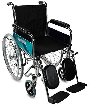 Mobiclinic, Faltrollstuhl, Partenón, Europäische Marke, Rollstuhl für ältere und behinderte, Selbstfahrend, Leichter, Beinstütze armlehnen, Sitzbreite: 45 cm