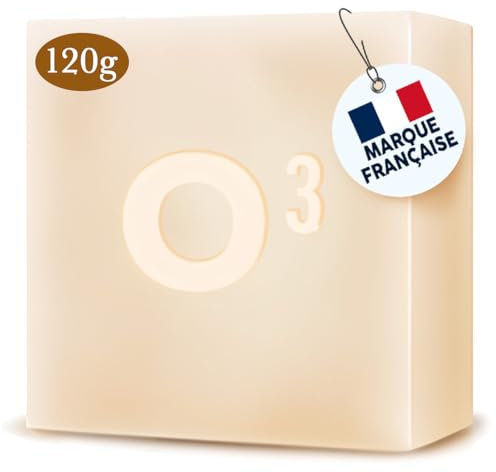 O³ Savon Lait de Chevre-Savon Exfolliant fait main-Combat l'acné, soulage l'eczéma-120gr de savon artisanal