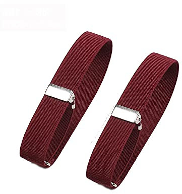 Elastisches, verstellbares Armband, rutschfest, für Damen und Herren, 2 Stück