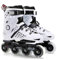 YYW Inline-Skates, Damen und Herren, professionelle Rollschuhe, Fitness, Inline-Skate für Erwachsene und Anfänger (Weiß, 38)