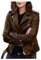 Freenfitmall Cappotto da donna Dark Academia Primavera Autunno Cerniera Moto Giacca Donna Breve In Ecopelle Giacca, Marrone, S