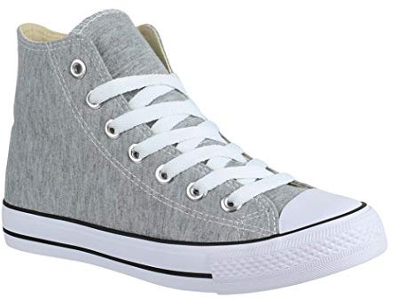 Elara Unisex Sneaker Sportschuhe High Top Turnschuh Chunkyrayan 014A-3600-41