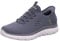Skechers Summits High Range, Sneaker Uomo, Grigio (Charcoal Mesh Trim), 42 EU