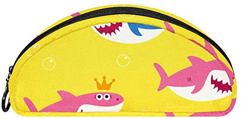 JDEZ Mäppchen Buntes Haifisch-Muster Stiftetui Schreibwarentaschenhalter für die Schule