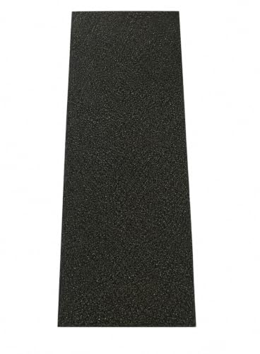 Bande Autocollante en Acier Inoxydable V2A Mat Noir de 2500x30x0,5 mm, Profil de Finition en Tôle, Bande de Cache, Bande de Fenêtre