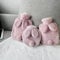 Soft Hot Water Bottle 1 x Cute Cartoon Rabbit Ears Hot Water Bottle Hand Warmer Warm Water Bottle (D, 300 ml – Round)