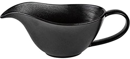 RANARA Ceramic Instant Noodle Bowl,Ramen Bowl with Handle and Lid,Saucier De Table Sauciere Saucière En Ceramic Saucière Grasre lean Bol A Sauce,Black