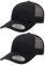 Yupoong Herren 2 Pack Hut, Schwarz, Einheitsgröße