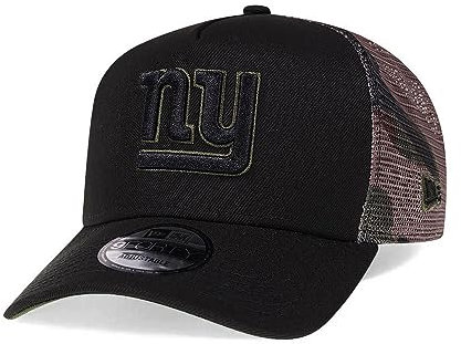 New Era New York Giants Camo 9Forty A Frame Trucker Snapback Cap