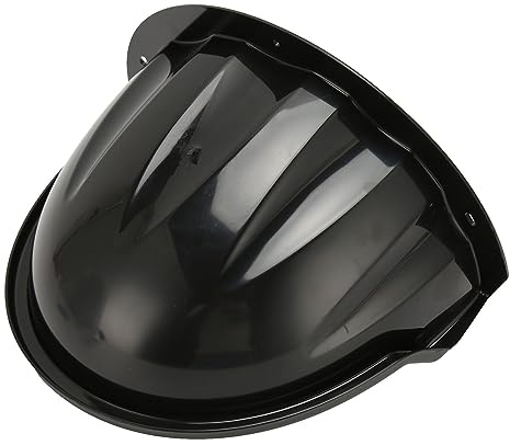 Durable ABS Plastic Sun Rain Shade Outdoor Security Camera Cover Shield, Unnoticeable Cable Design, High Compatibility, Firmly Installed (Black)