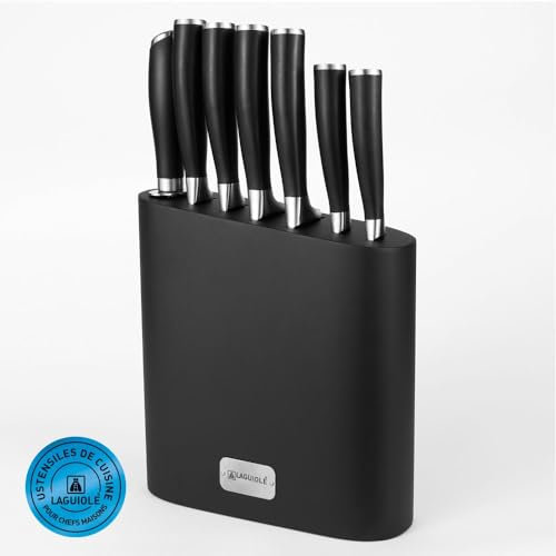 LAGUIOLE - Ceppo di coltelli Tirel 7 pezzi