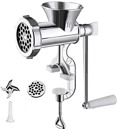 Lisher Tritatutto carne, manuale tritatutto a mano, multiuso, affettatrice per alimenti e gadget da cucina L