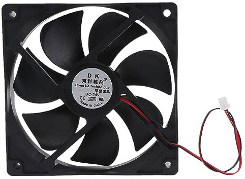 Mumuve 12025 PC For Case Fan 120mm Computer Chassis Radiator 120x120x25mm CPU Ball Oil Bearing Fan 12CM XH2. 2 Pin Fan 3d Printer 2 Pin Fan Connector Temperature Controller